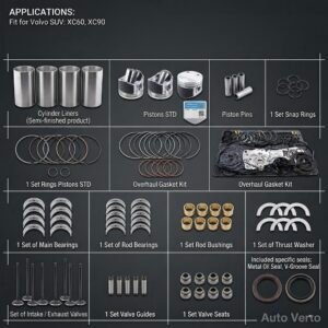 Volvo D2.6H Engine Rebuild Kit for XC60 & XC90